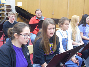 UW Sheboygan singers