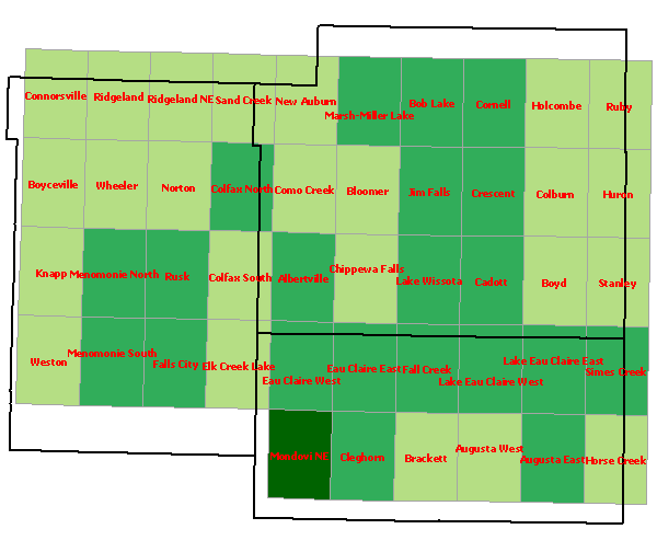 Total Species Region 10 Map