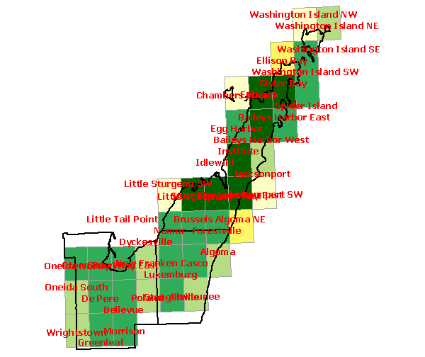 Total Species Region 15 Map