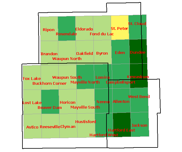 Total Species Region 18 Map