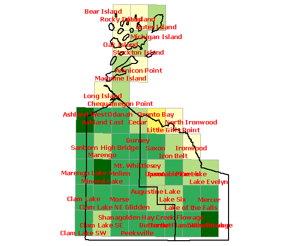 Total Species Region 2 Map