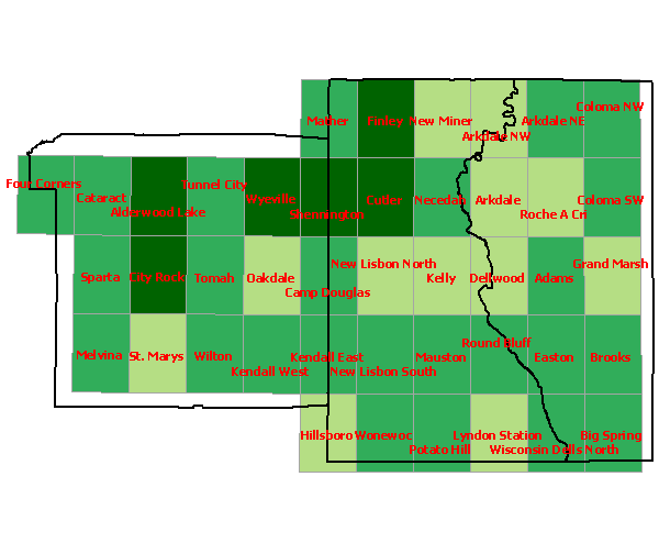 Total Species Region 20 Map