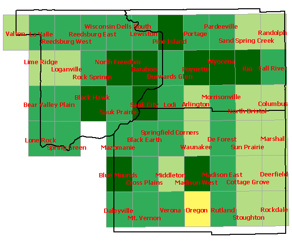 Total Species Region 22 Map