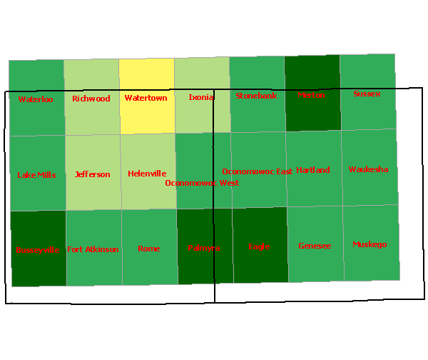 Total Species Region 23 Map