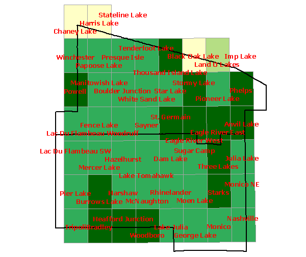 Total Species Region 3 Map