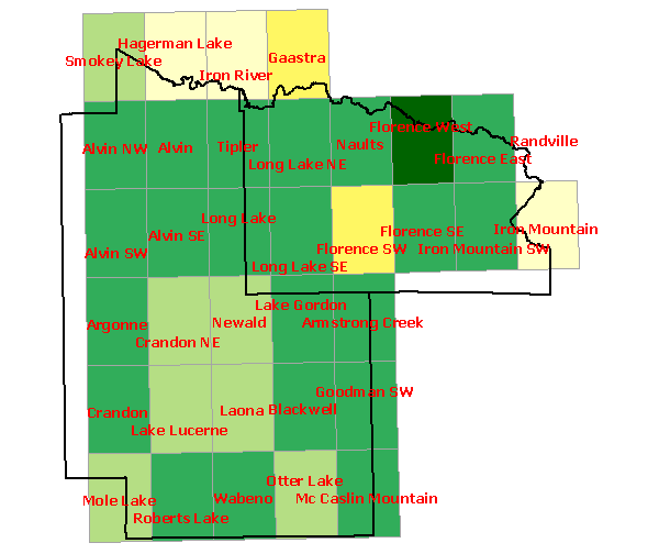 Total Species Region 4 Map