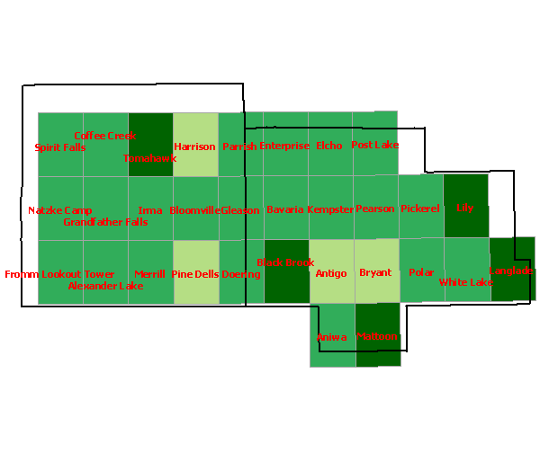 Total Species Region 6 Map