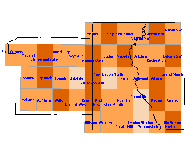 Confirmed Species Region 20 Map