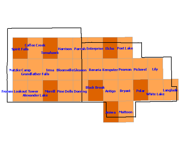 Confirmed Species Region 6 Map