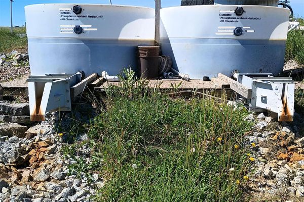 Front of a Phosphorus Removal System