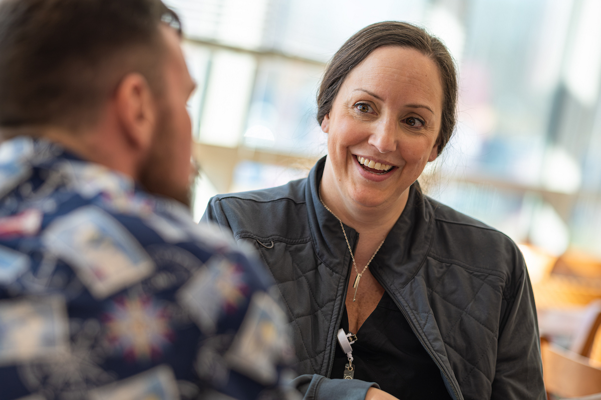 Lauren wooten at work