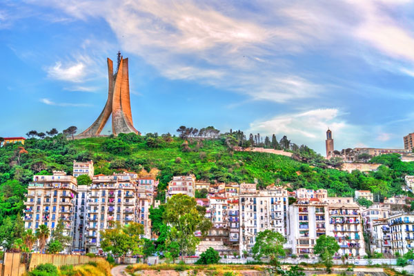 Martyrs Memorial for fallen heros in Algeria