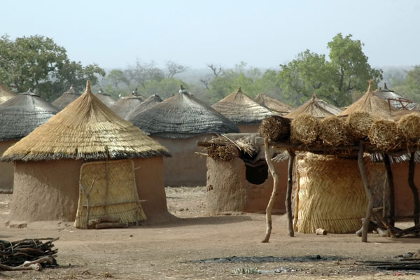 French speaking village of Burkina Faso, Africa