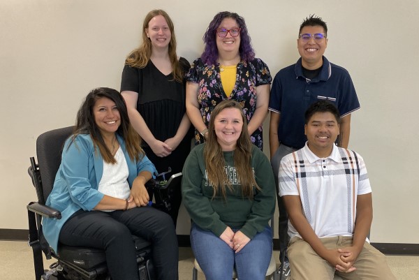 student presenters Dezi, Jose, Daniel, Abby, Kate & Thalia