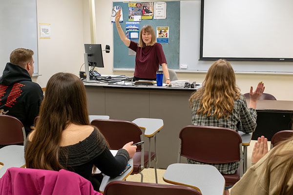 German class in session