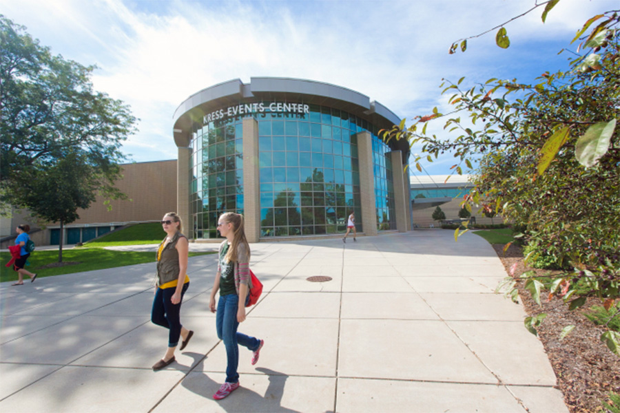 Kress Events Center exterior