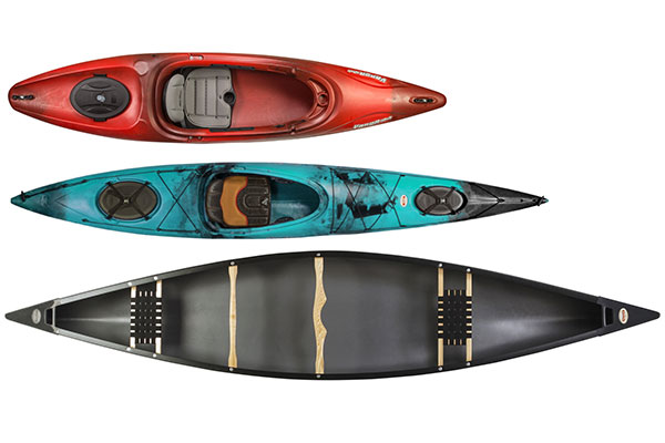 Kayak, canoe or paddleboard equipment rental