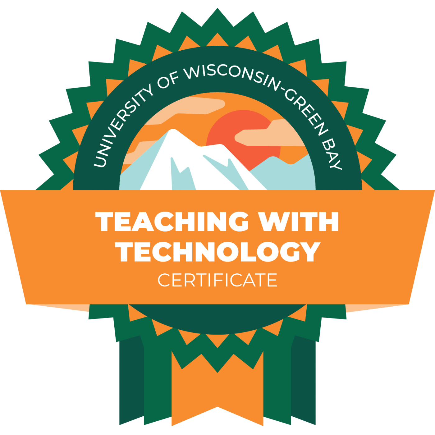 teaching with technology certificate badge