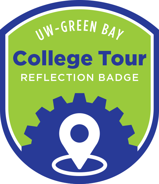 College Tour Reflection Badge