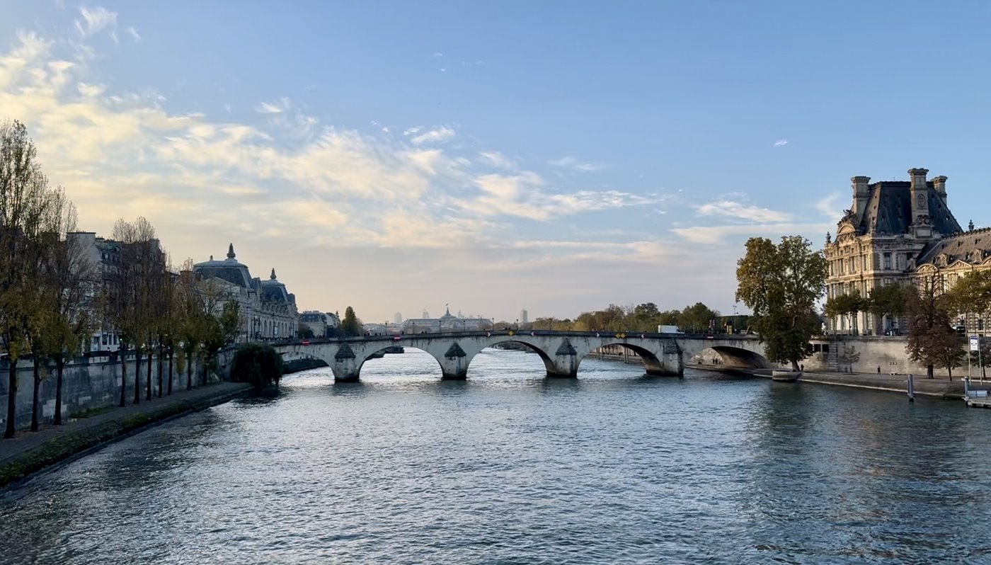 Photo: Bridge over the Seine River in Paris